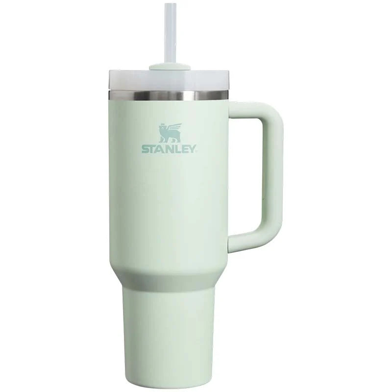 Stanley Quencher H2.0 Tumbler with Handle & Straw in Mint