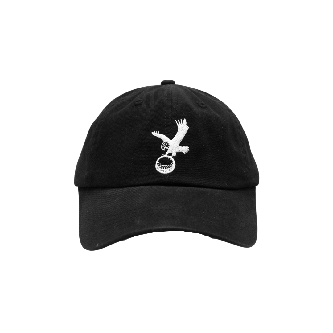 Baseball Hat with Black Icon
