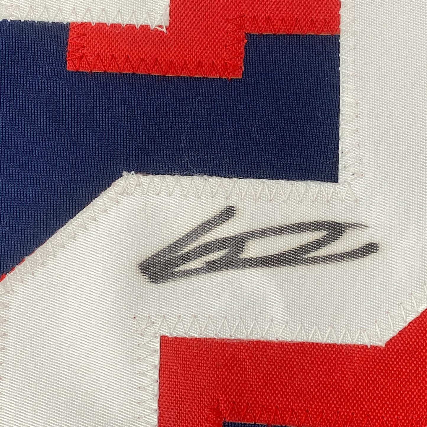 Framed Autographed Vladimir Vlad Guerrero Jr. 35x39 2021 All-Star Game Blue Baseball Jersey