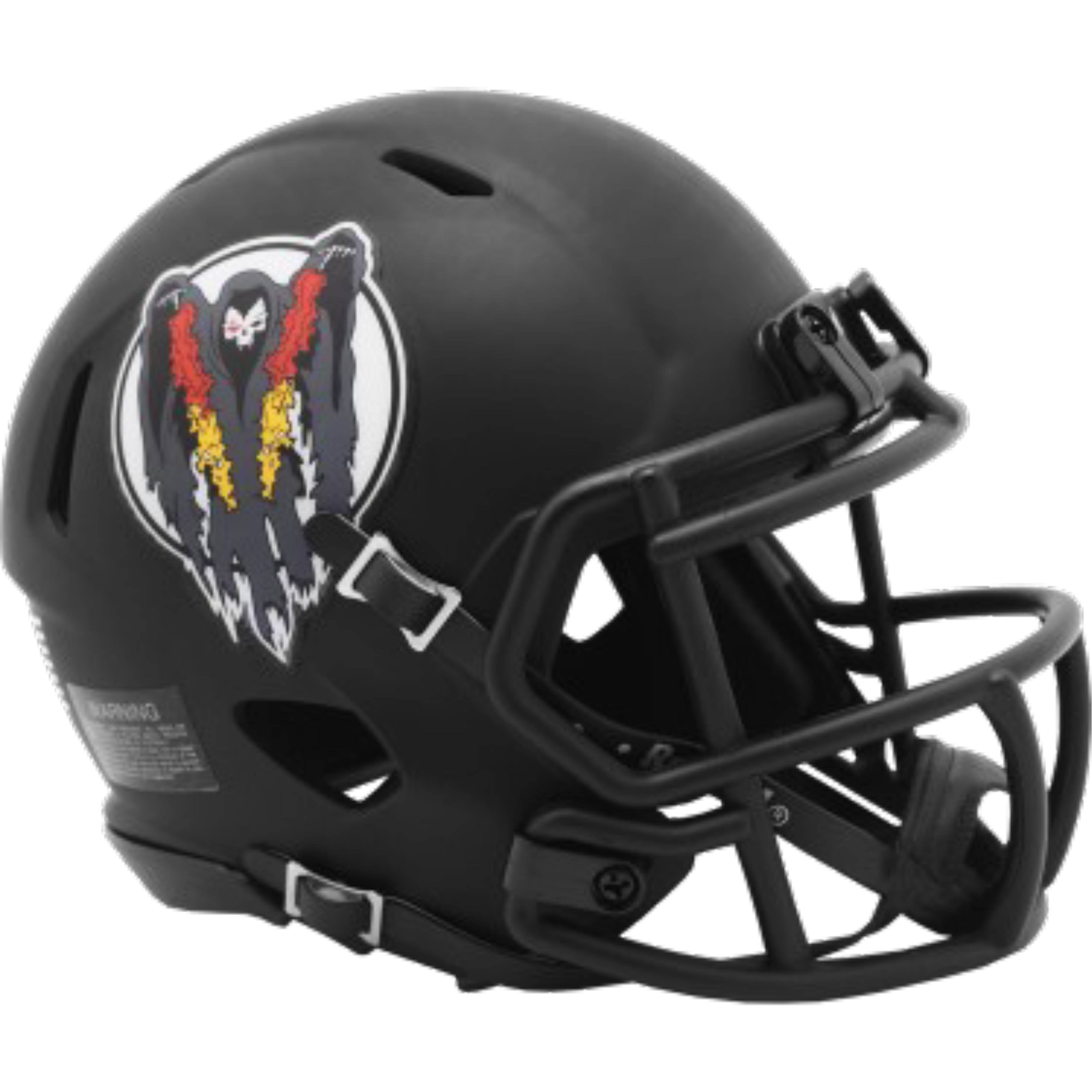 Air Force Falcons Ghostrider Limited Edition Mini Speed Football Helmet