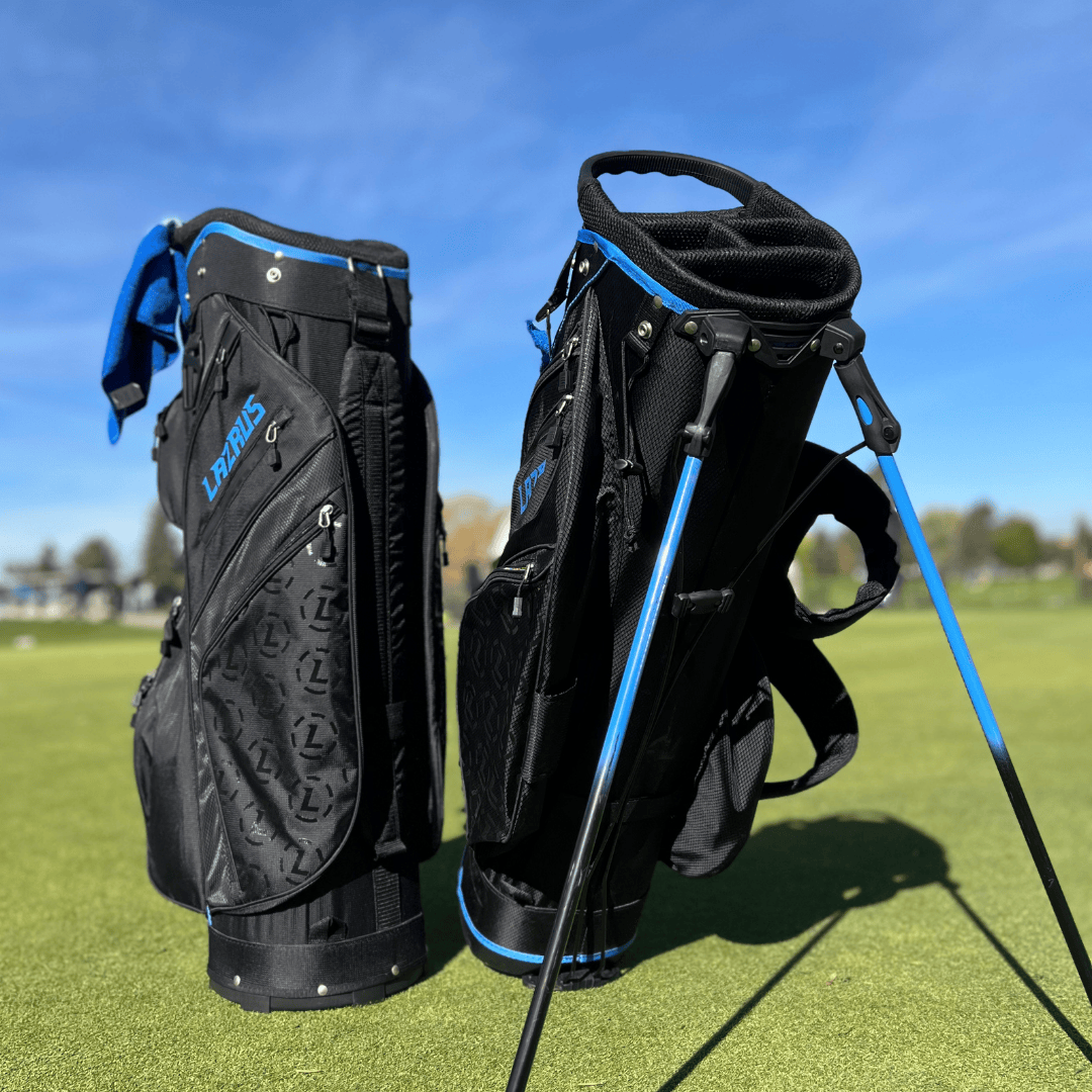 Lazrus Golf 11 pc Set - LAZ2 Driver, 3W, 4H, 6-PW Irons, 52° Wedge, Putter & Bag