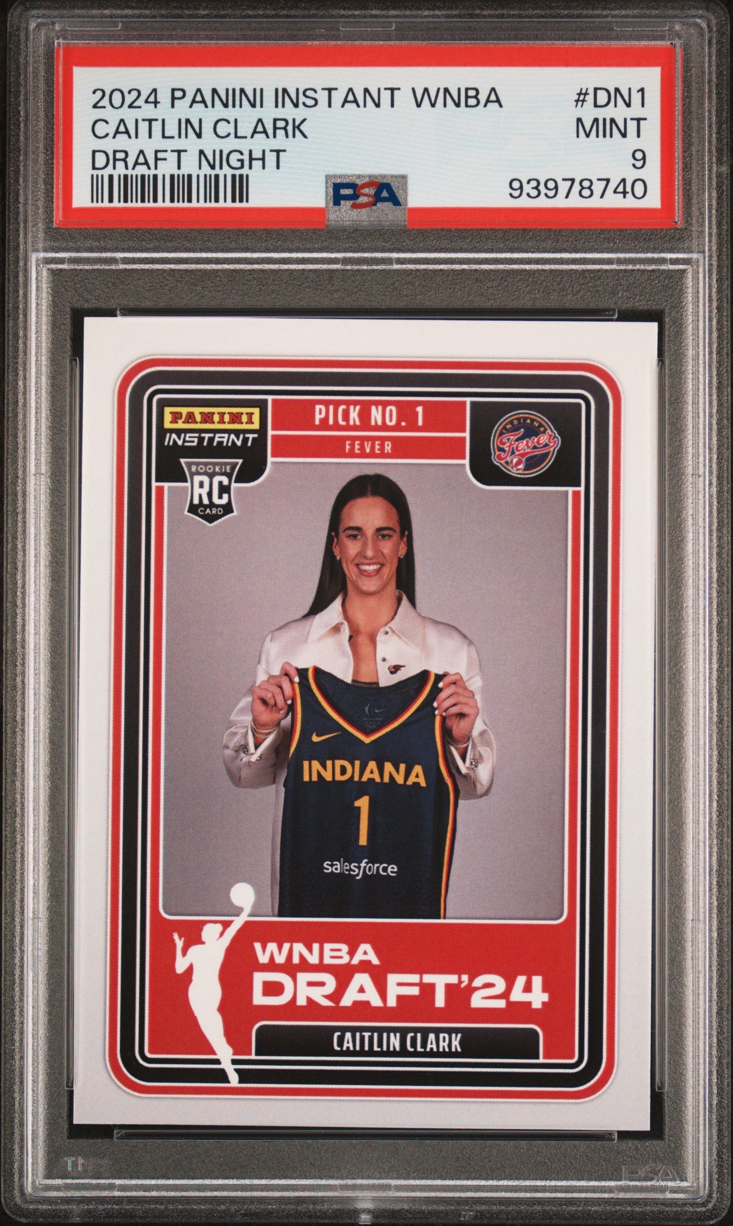 Graded 2024 Panini Instant WNBA Caitlin Clark #DN1 Draft Night Rookie –  Modell's Sporting Goods