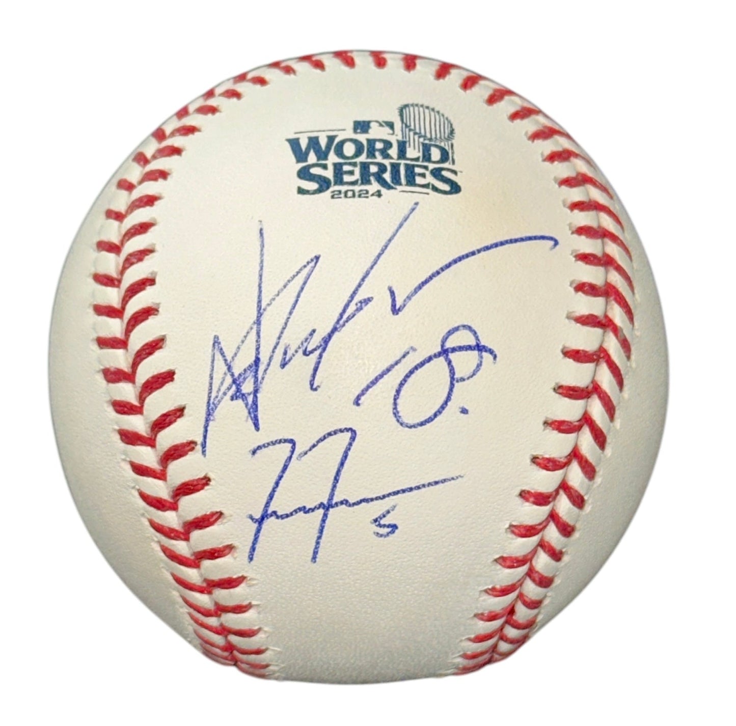 2024 Los Angeles Dodgers Autographed Official 2024 World Series MLB Baseball