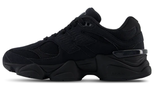 New Balance 9060 Youth Triple Black Sneakers