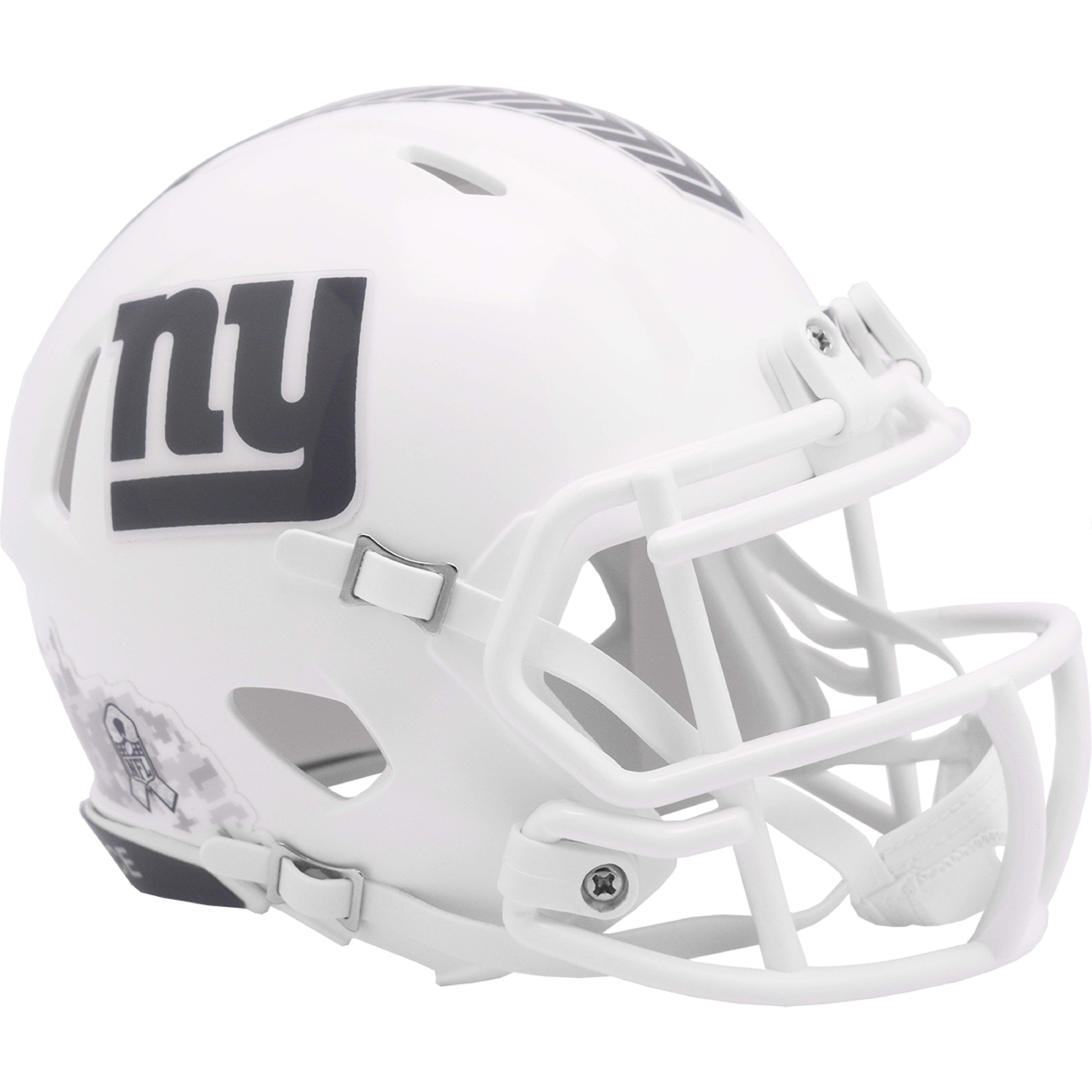 New York Giants Salute To Service Mini Speed Helmet 2024 New York Giants Salute To Service Mini Speed Helmet 2024