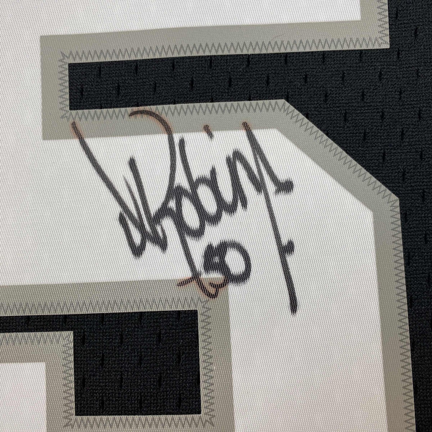 Autographed San Antonio Spurs David Robinson Basketball Jersey