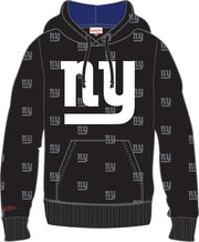 New York Giants Mitchell & Ness All Over Print Fleece Hoodie