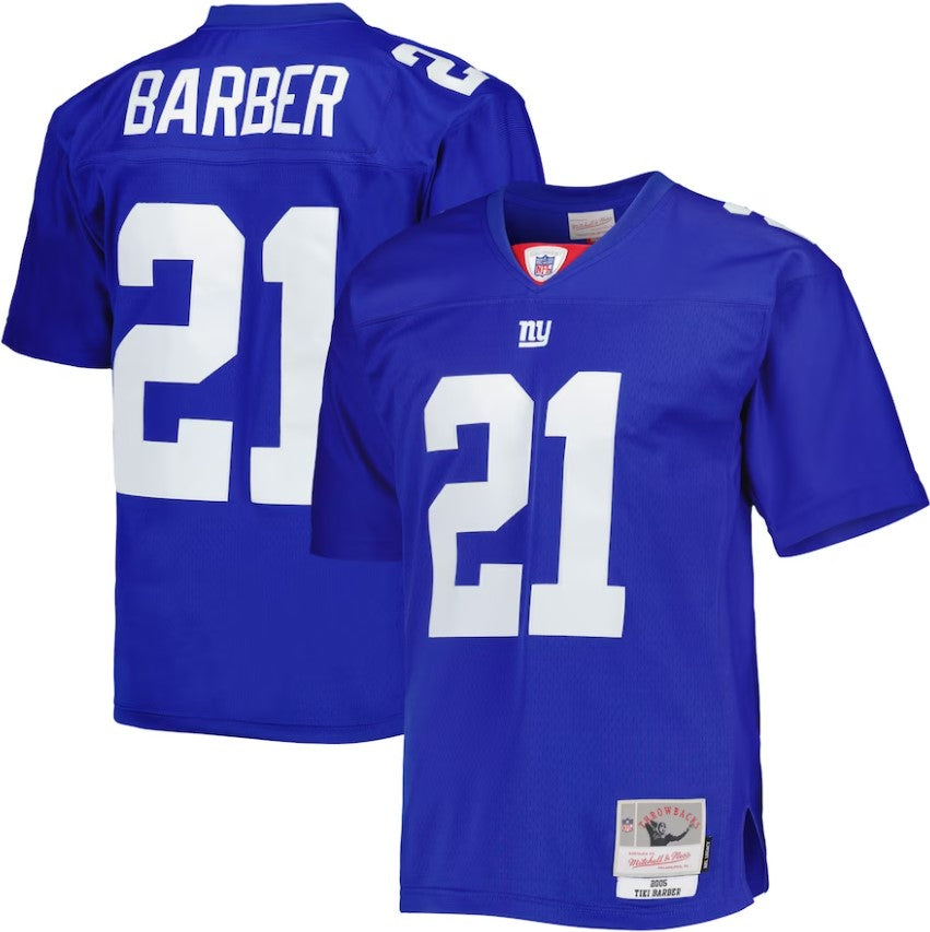 GIANTS BARBER ユニフォーム Tiki Barber New York Giants Mitchell & Ness 2005 Legacy
