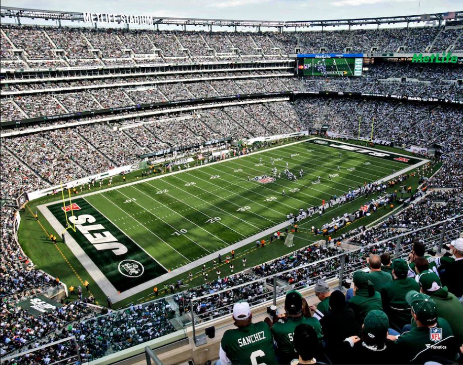 New York Jets MetLife Stadium Aerial View 8