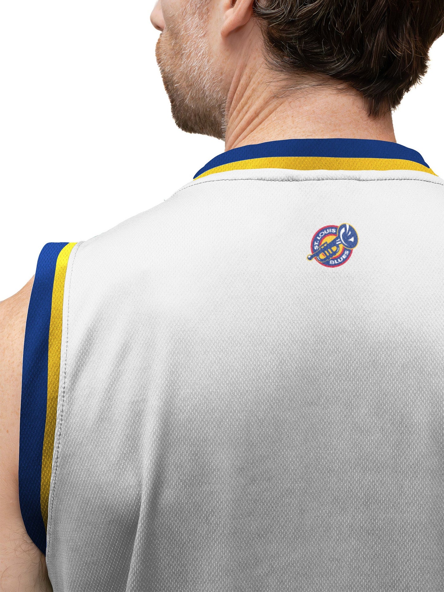 St. Louis Blues Retro White Alternate Hockey Tank