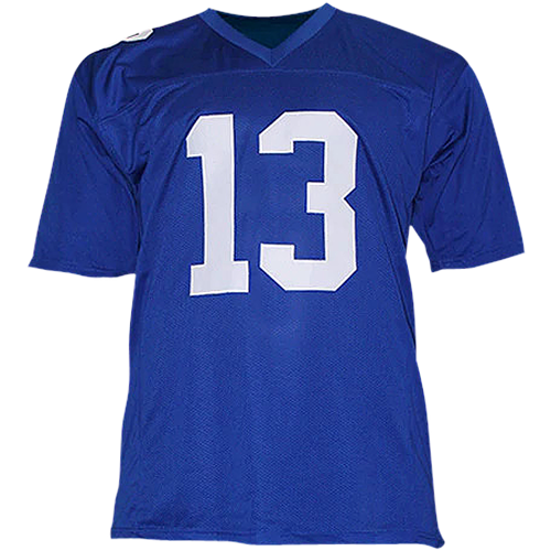 Odell Beckham Jr. Autographed New York Giants (Blue #13) Custom Jersey