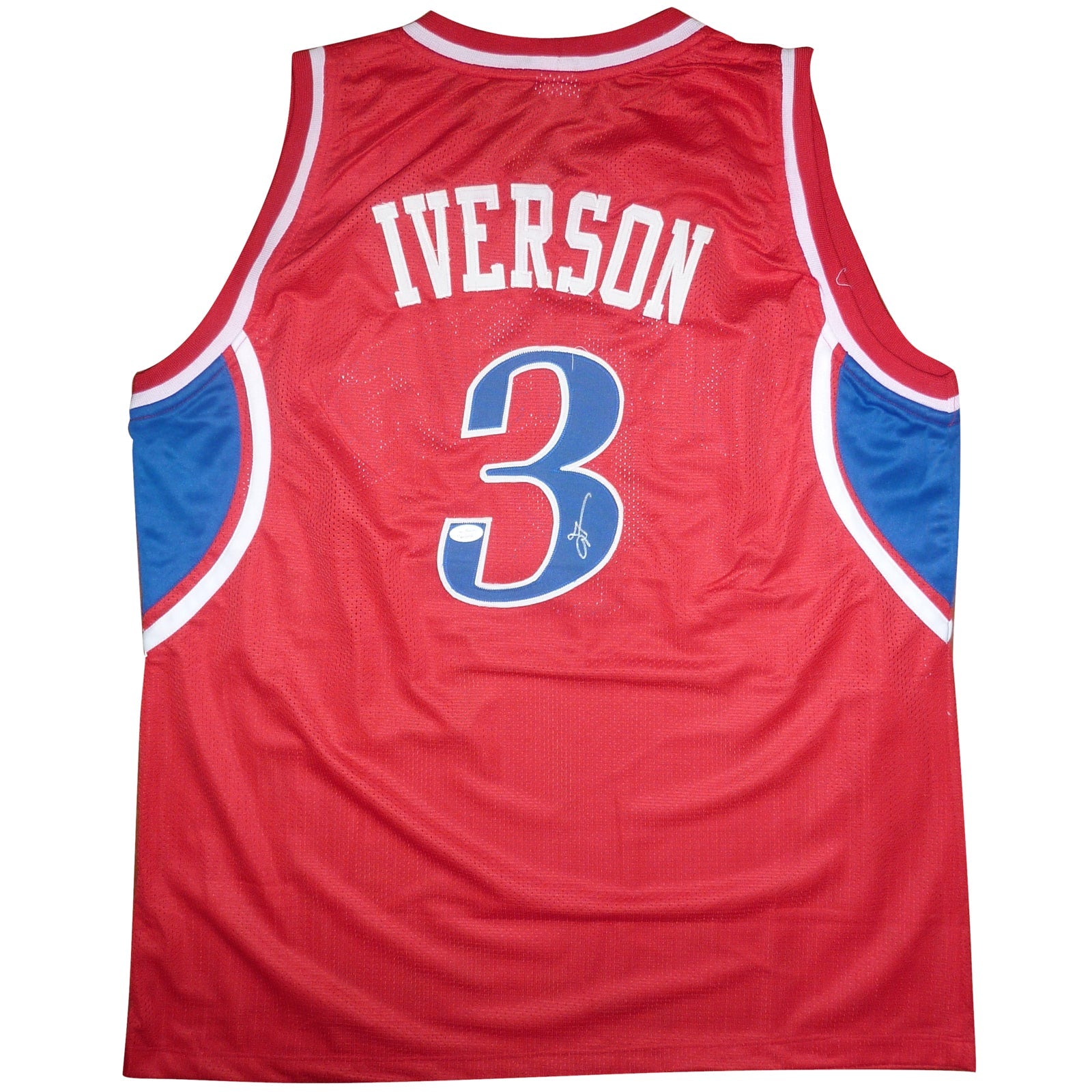 Autographed Allen Iverson Philadelphia Custom - Main Image
