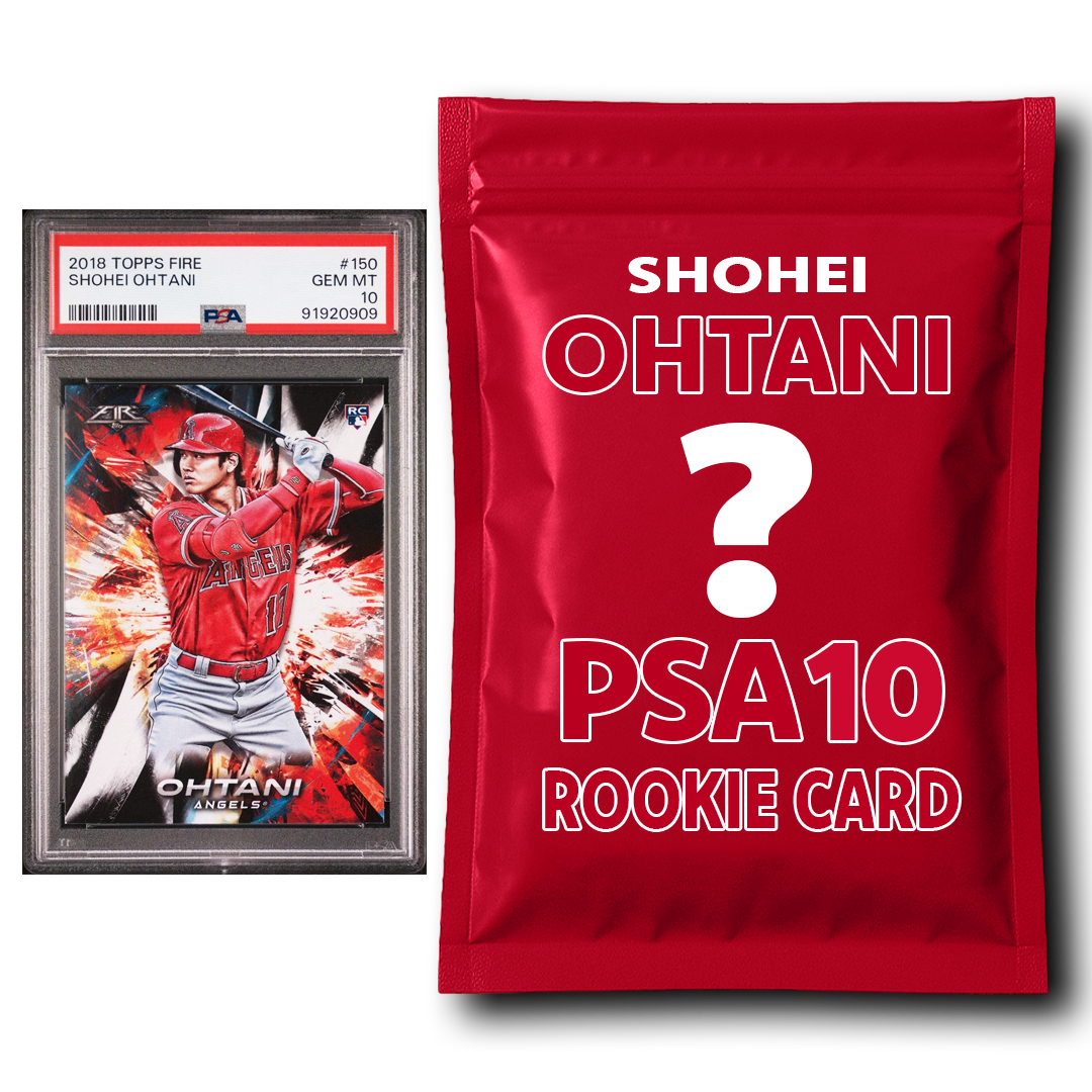 Shohei Ohtani PSA 10 Graded Rookie Baseball Card Mystery Pack – Modell's  Sporting Goods