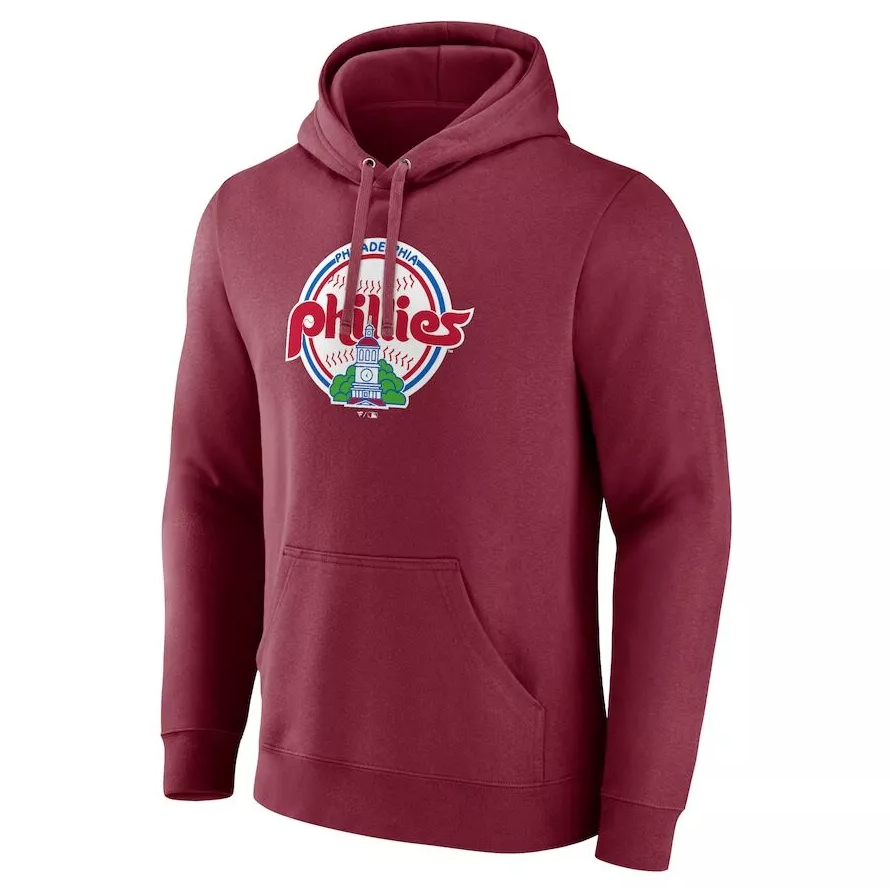 Philadelphia Phillies Throwback Cooperstown Collection Pullover