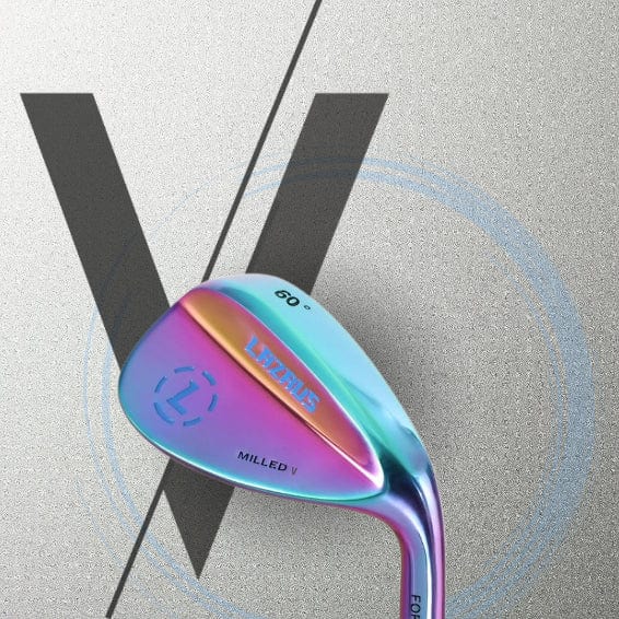 Lazrus Milled V Wedges Set or Individual (52°, 56° & 60°)