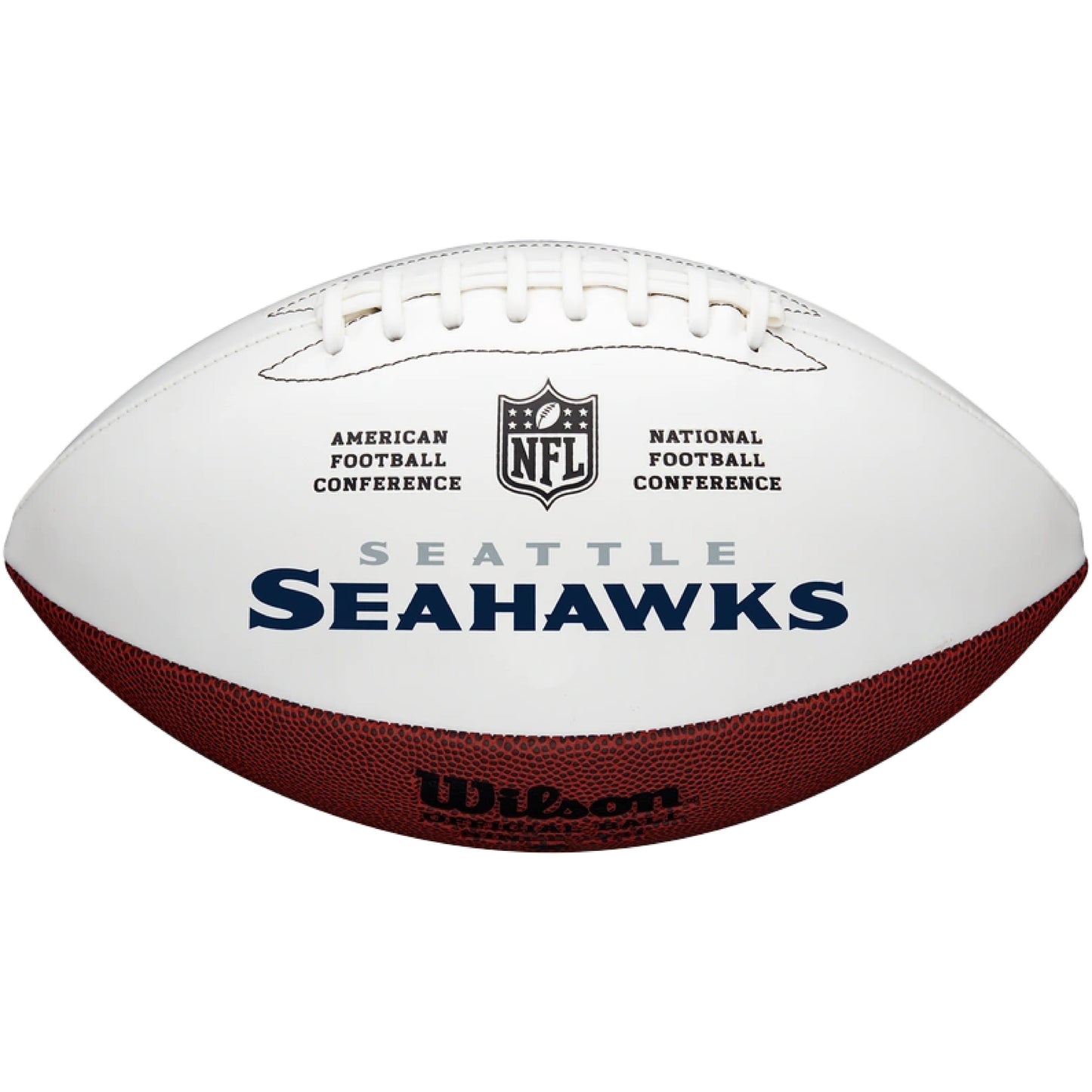 Seattle Seahawks Wilson Embroidered Logo Autograph Edition Football
