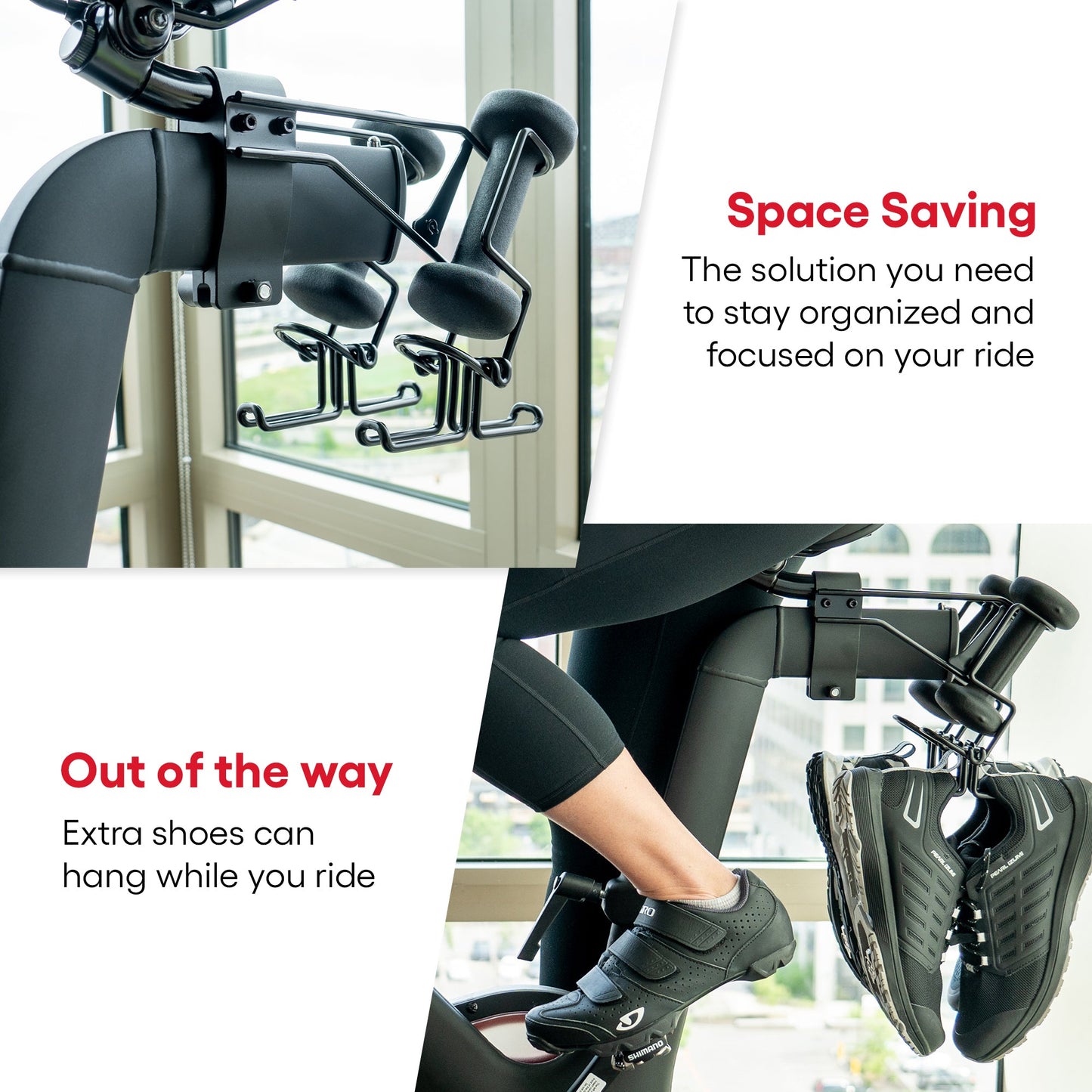 Shoe Rack for Original Peloton (Pair)