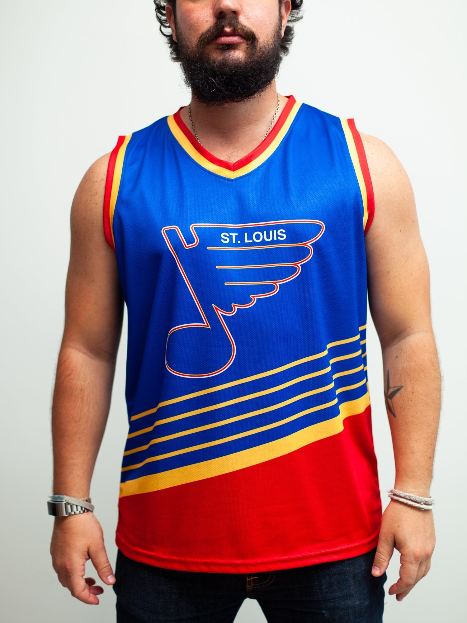 Louis Blues Retro Alternate Hockey Tank