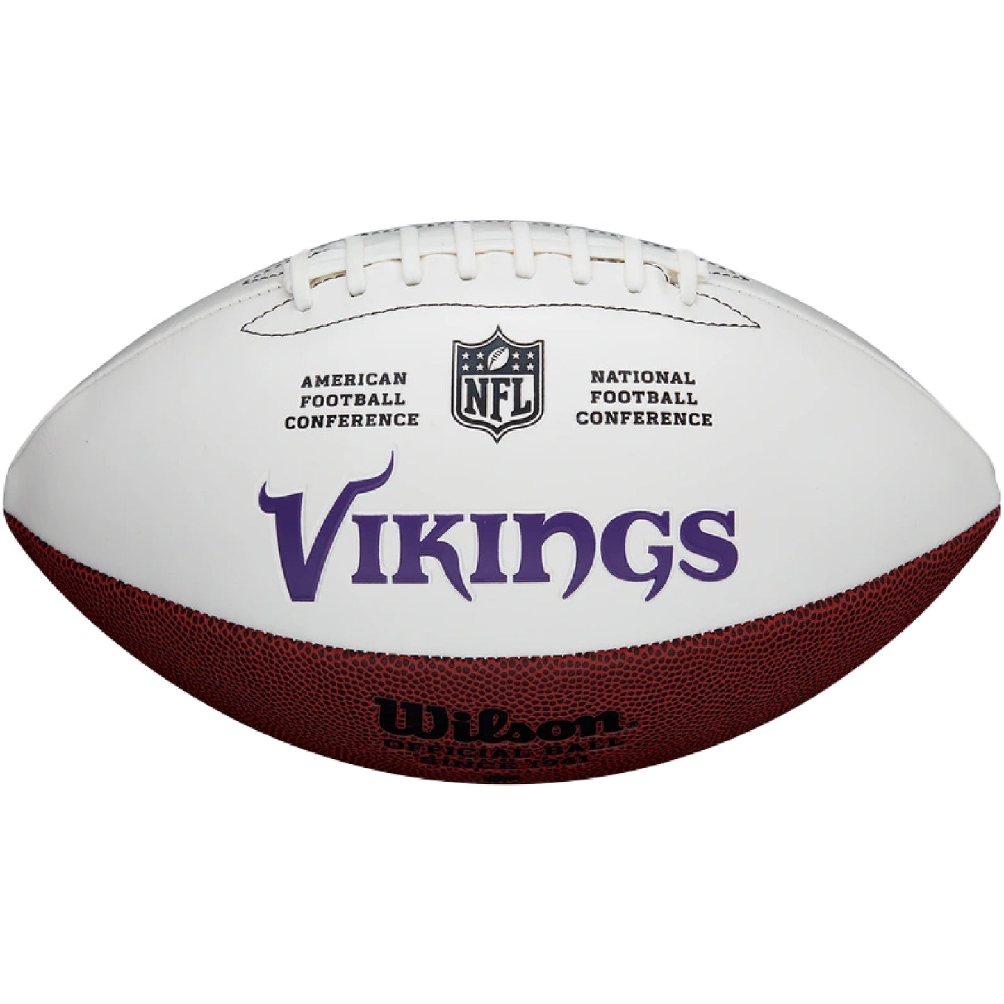 Minnesota Vikings Embroidered Logo Autograph Edition Football