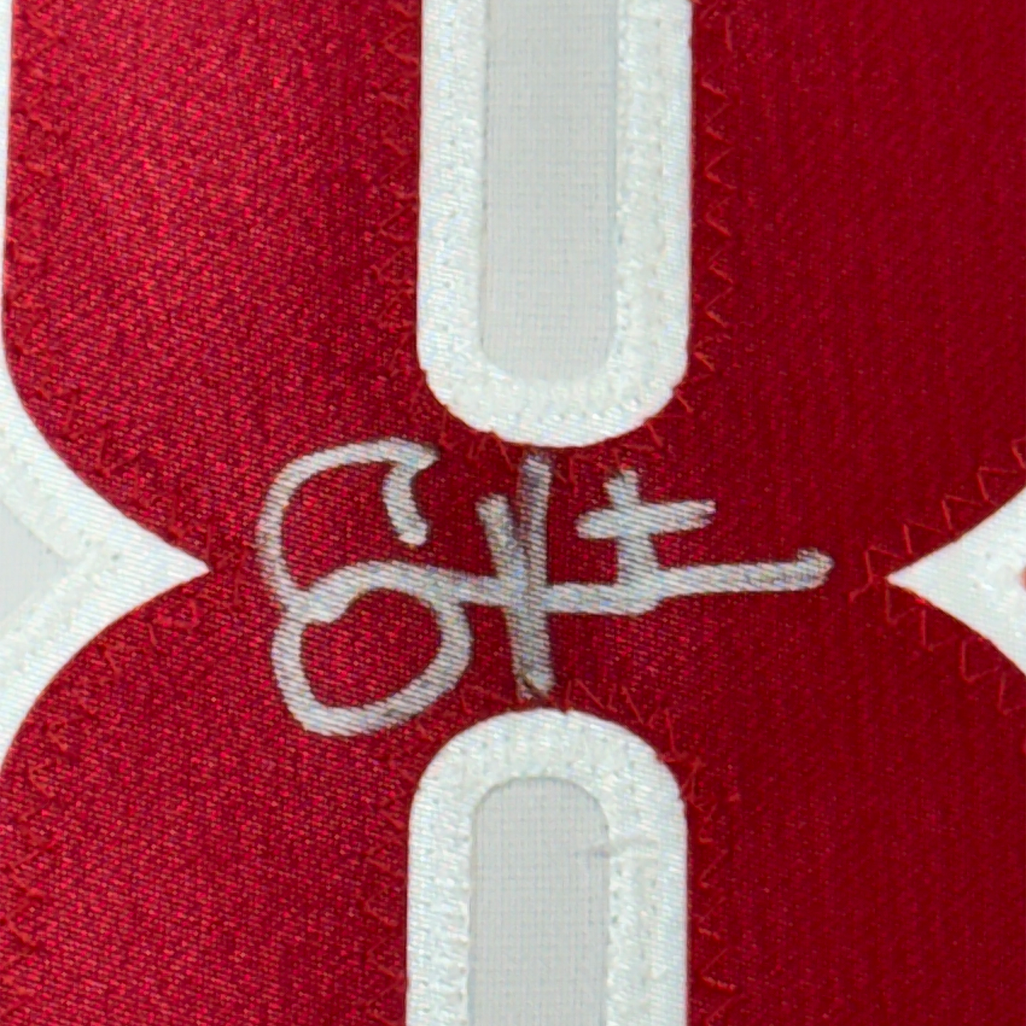 Autographed Shane Victorino Philadelphia Pinstripe Baseball Jersey