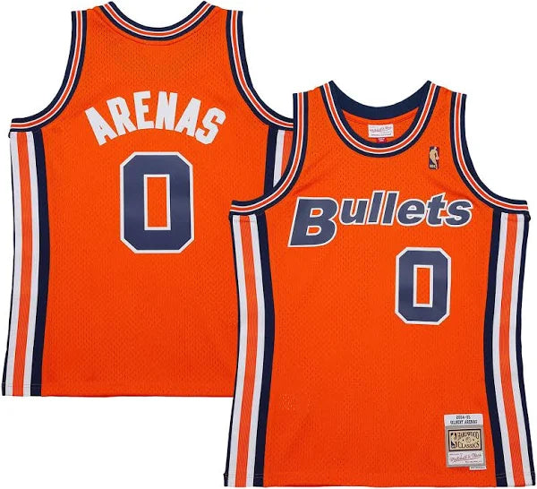 Washington Bullets Gilbert Arenas Mitchell & Ness Swingman Jersey