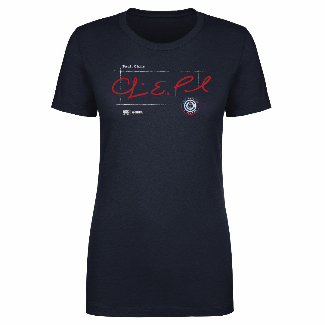 Los Angeles Clippers Chris Paul Womens Slim Fit T-Shirt