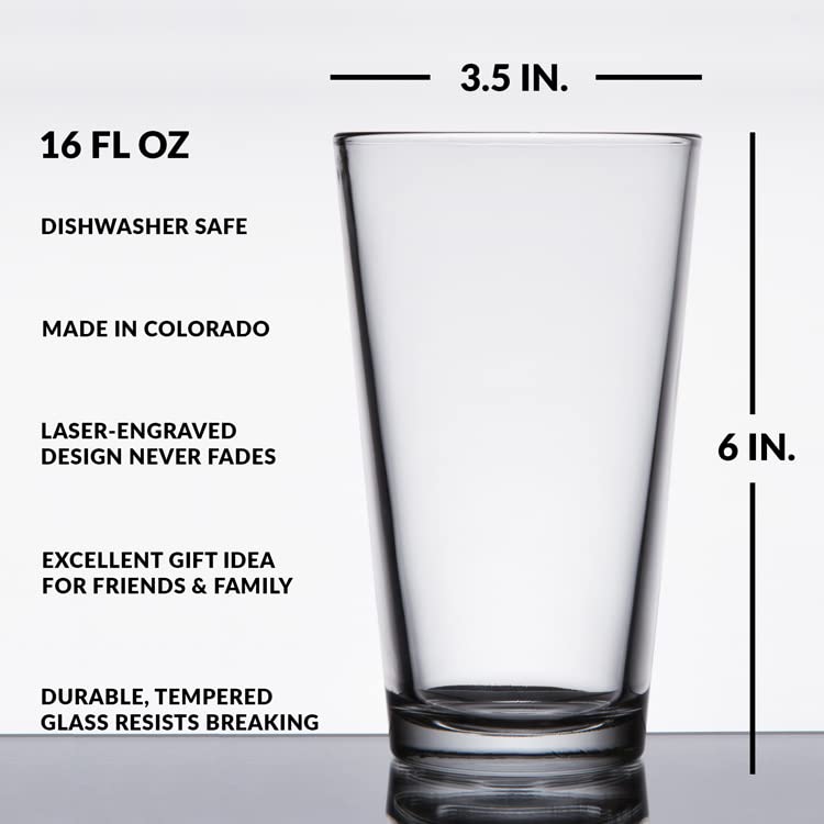 Declaration of Independence Pint Glass