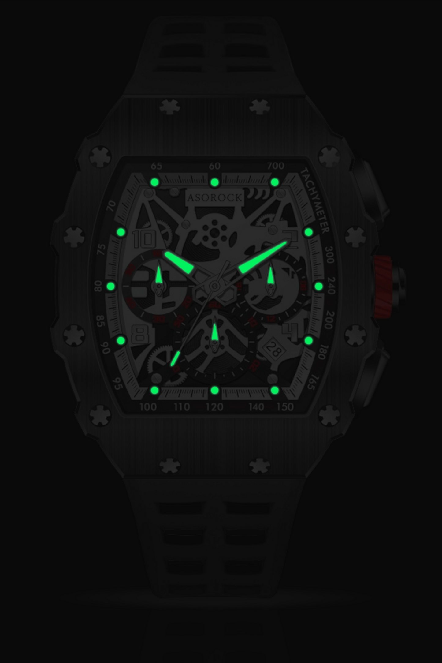 All Black Motorsport - from ASOROCK WATCHES a black african american owned luxury unique watch brand with swiss rolex, Audemars Piguet, patek homage inspired style watches. Also a custom vvs moissanite diamond watch maker.