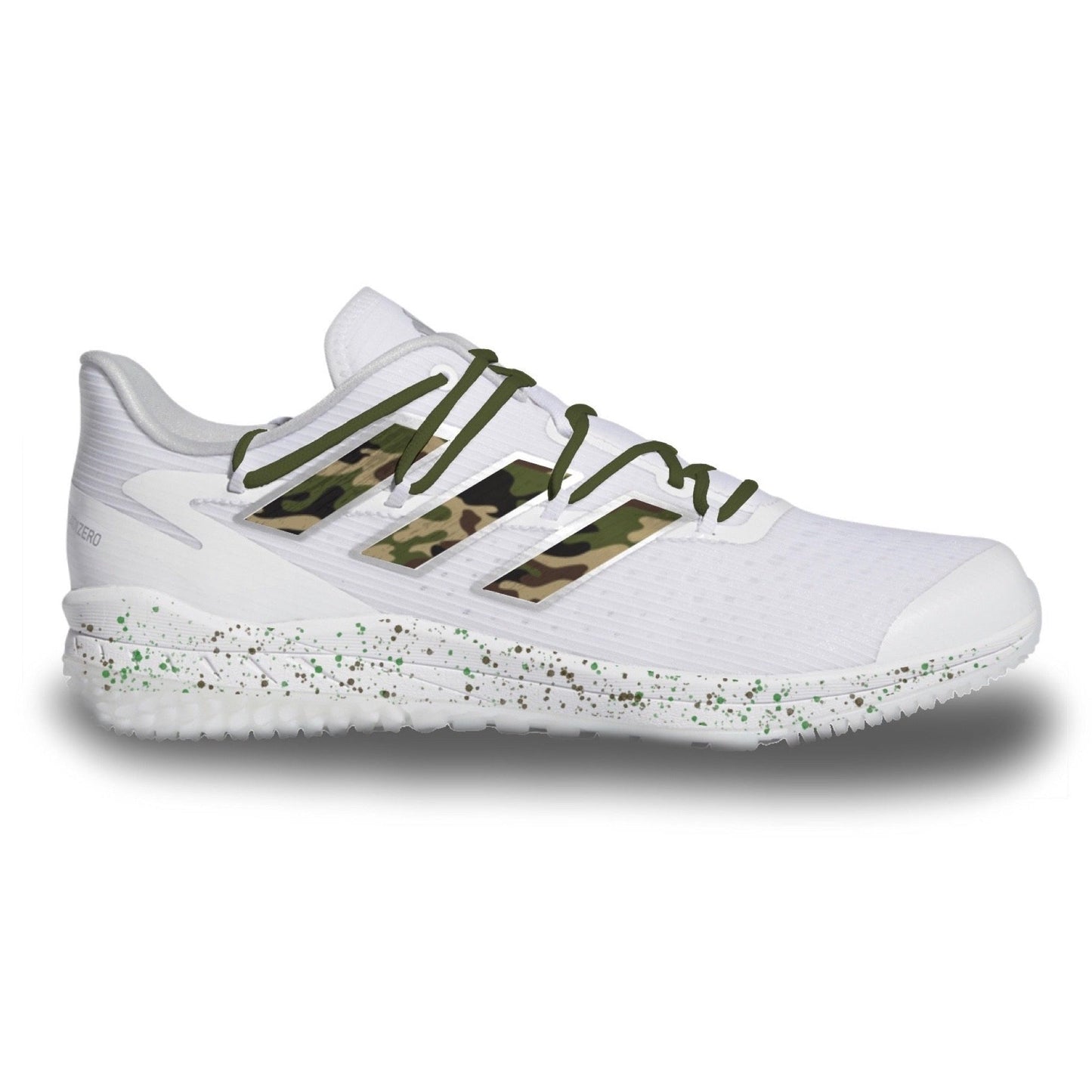 "Army Camo" Adidas Adizero Afterburner 8 Baseball Turf Shoes