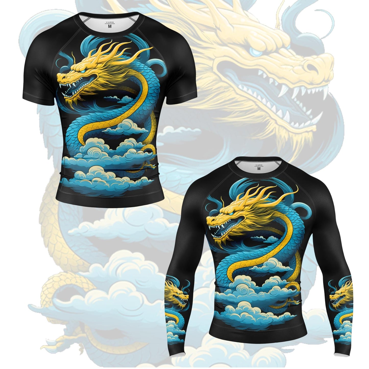 Blue Dragon Rash Guard