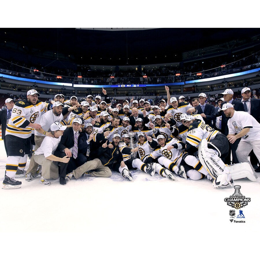 Boston Bruins 2011 Stanley Cup Champions Team Celebration Photo