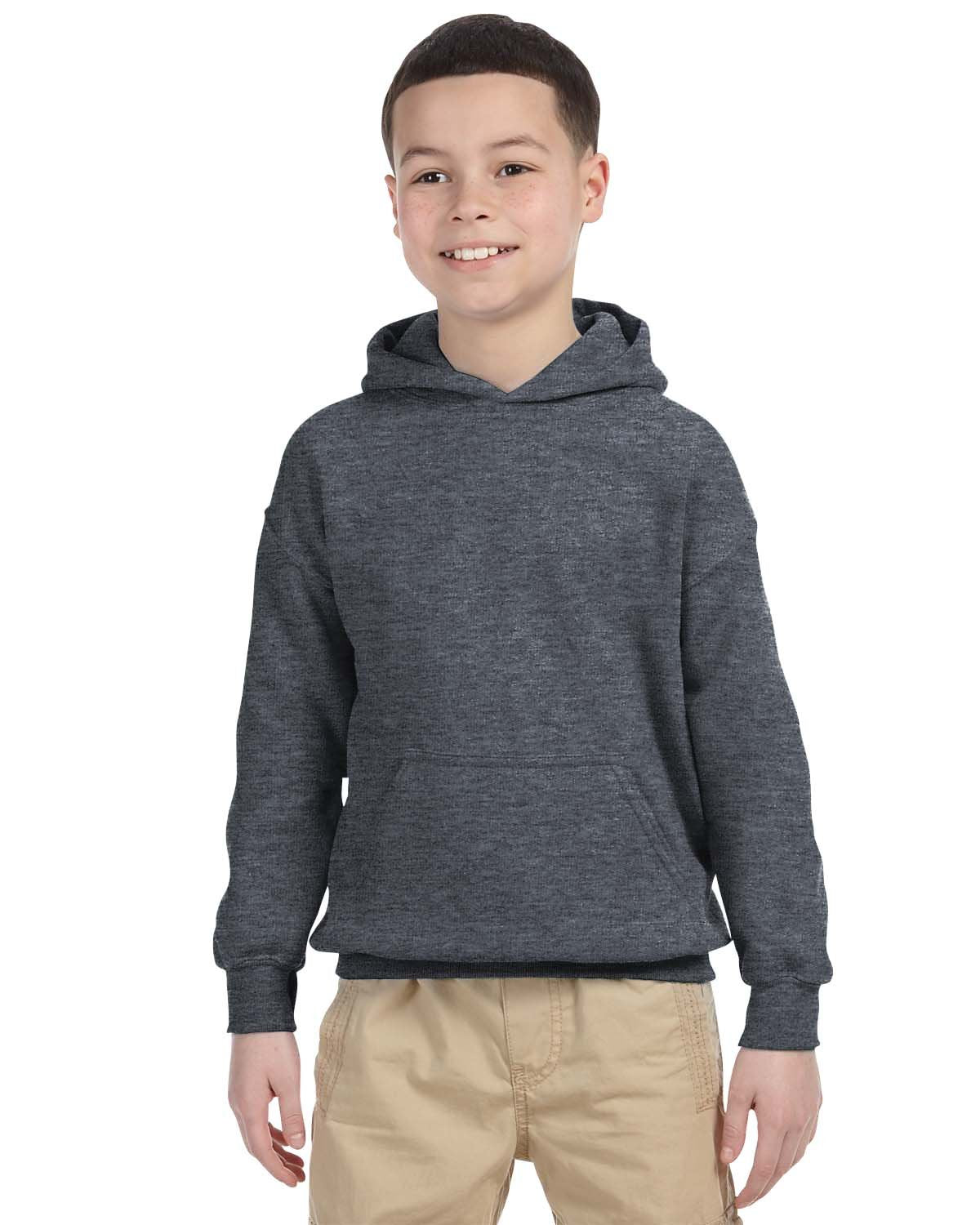 Gildan G185B Youth Heavy Blend 50/50 Hooded Sweatshirt