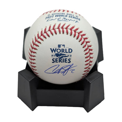 Alex Bregman Autographed Official World Series Baseball - Beckett Authentication