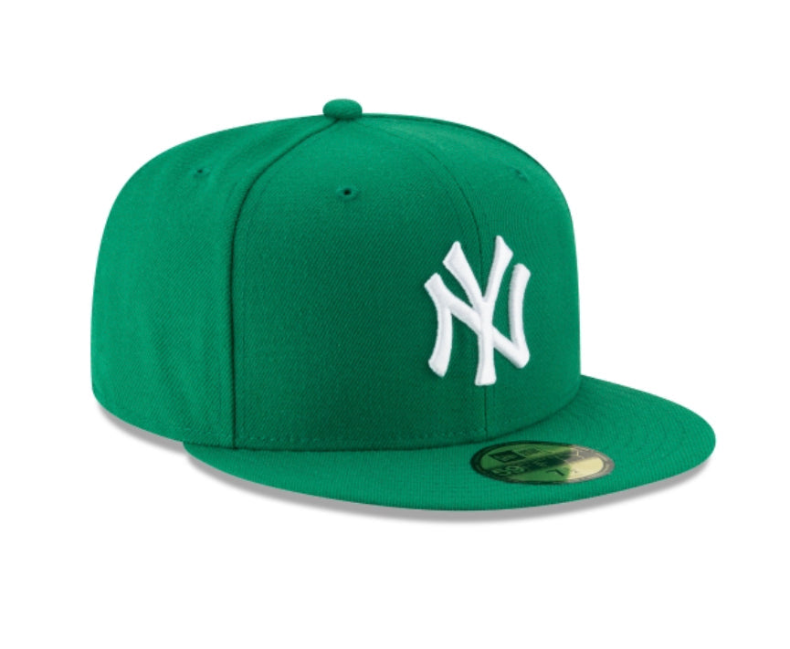 NEW YORK YANKEES KELLY GREEN BASIC 59FIFTY FITTED