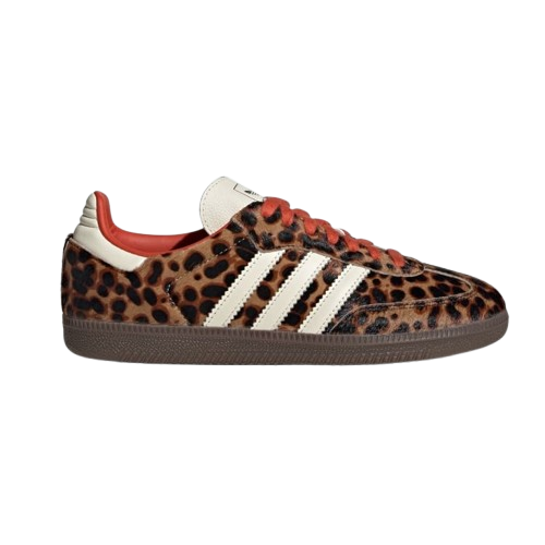 Adidas Samba OG Womens Preloved Red Leopard