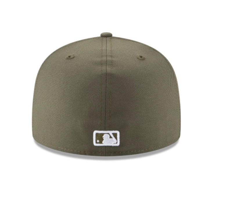 NEW YORK YANKEES OLIVE 59FIFTY FITTED