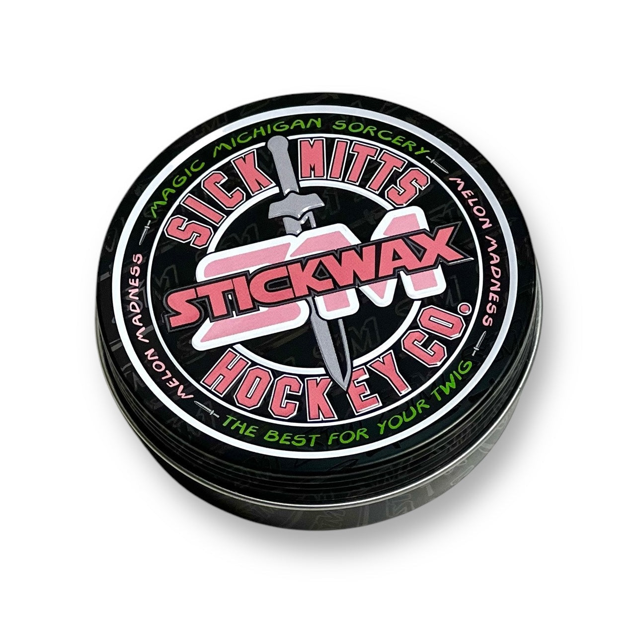 Hockey Stick Wax Tacky Pink Melon Madness