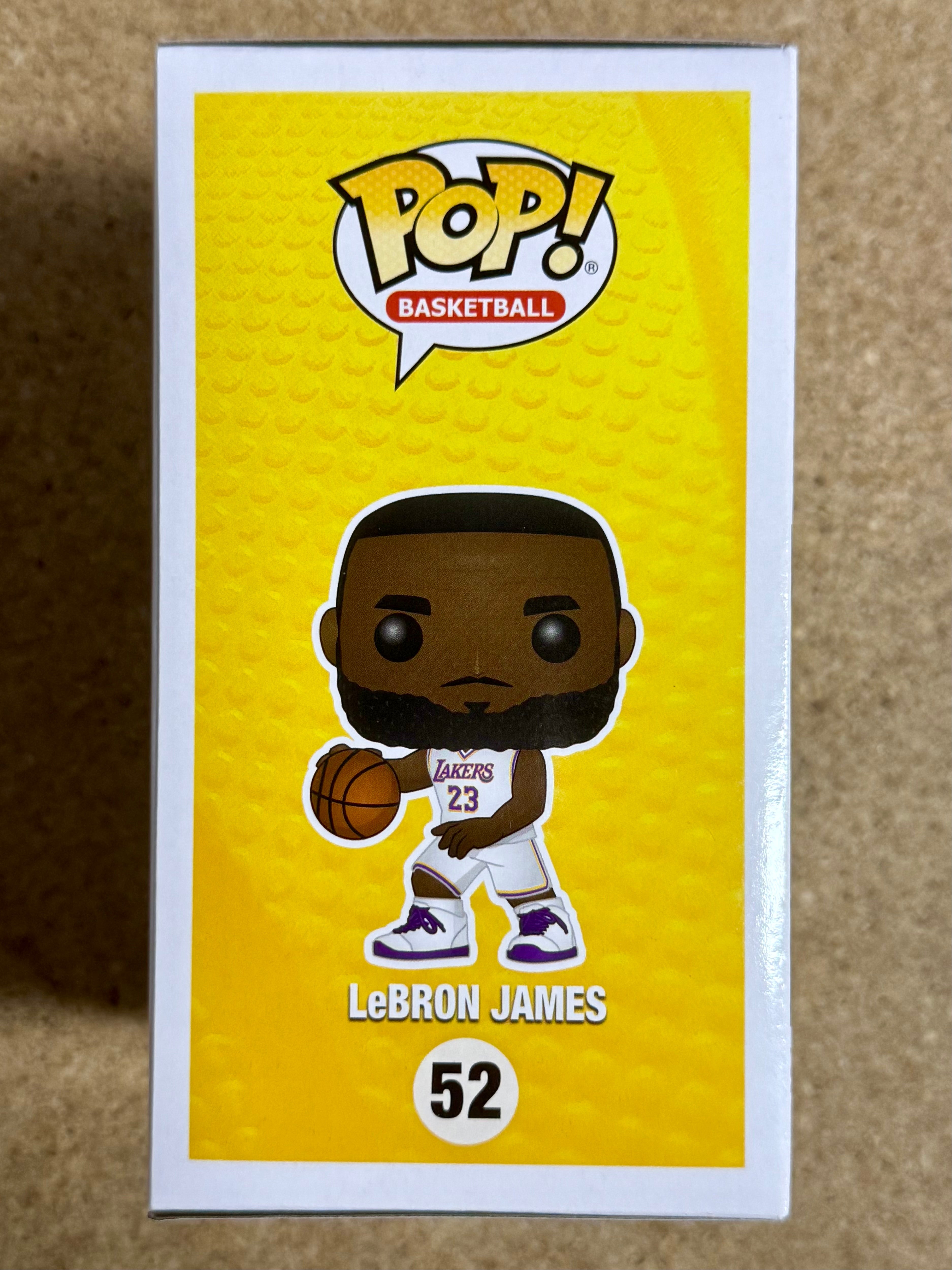 Funko Pop! Basketball Lebron James Dribbling #52 NBA Los Angeles LA Lakers