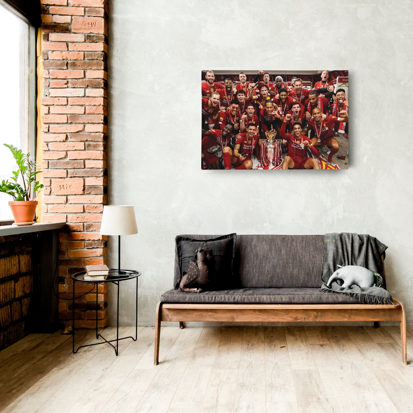 Liverpool Champions Canvas Wall Art