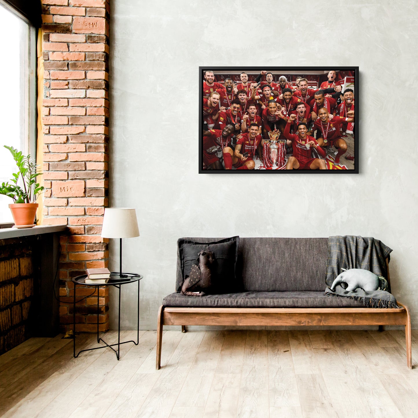 Liverpool Champions Canvas Wall Art