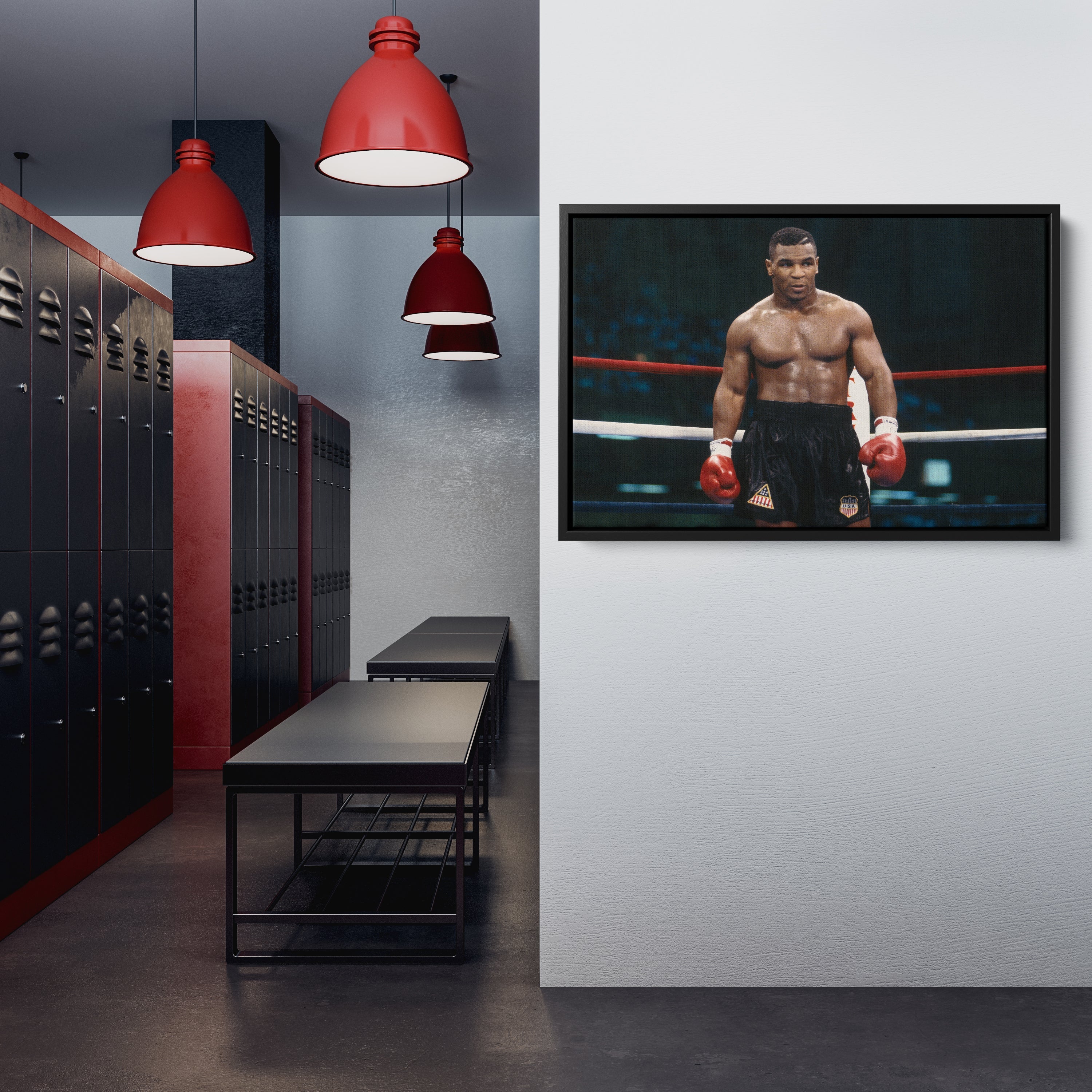 Mike Tyson Canvas Boxing Wall Art