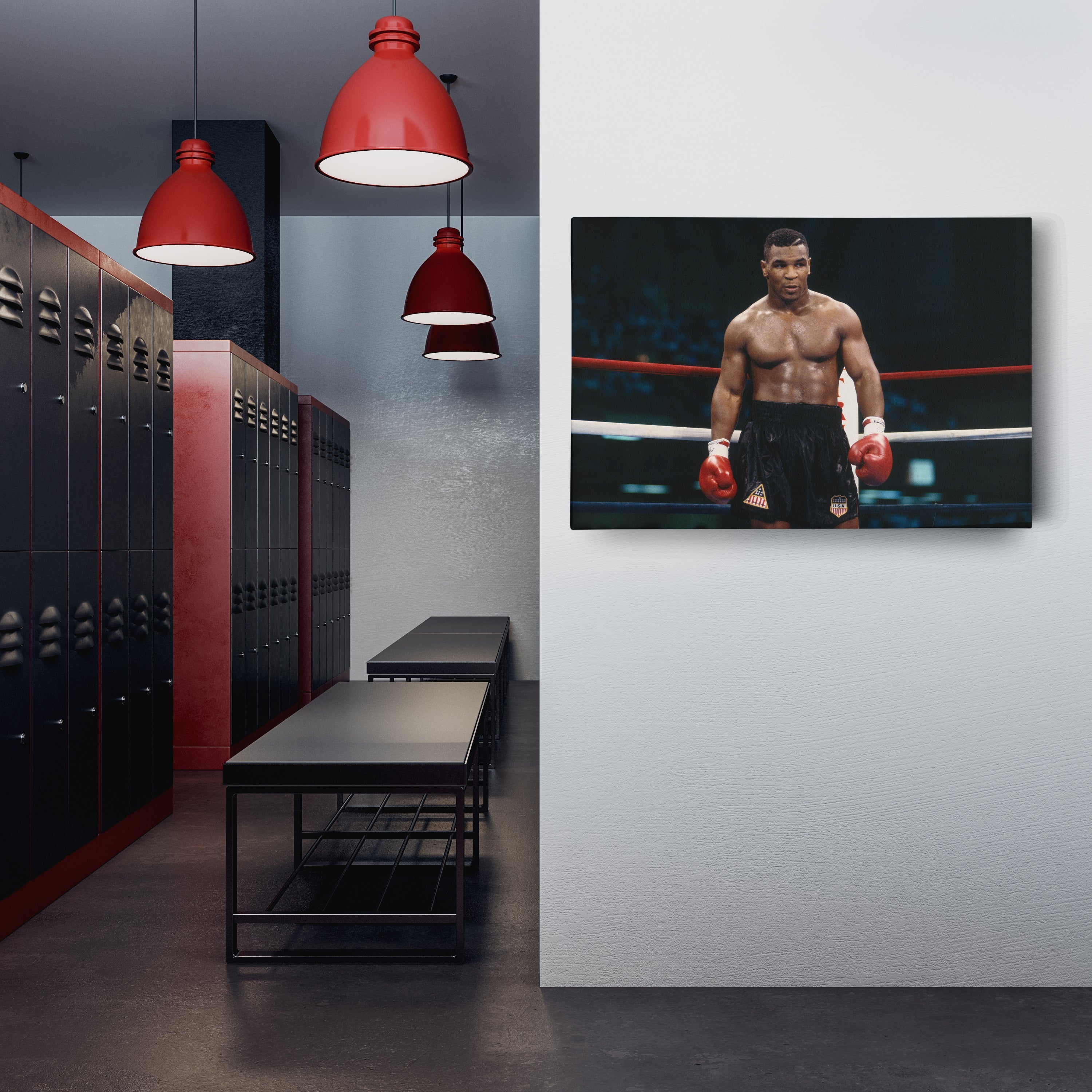 Mike Tyson Canvas Boxing Wall Art