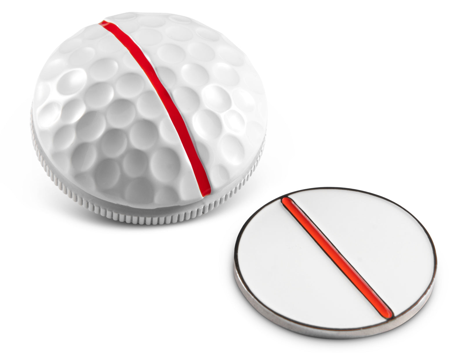 One Rail Golf Ball Markers