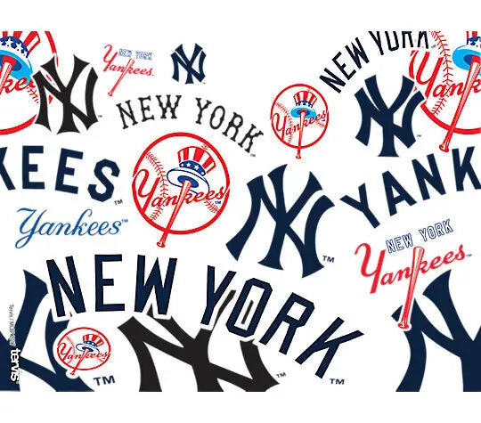 New York Yankees All Over Plastic Tumbler