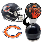 Chicago Bears NFL Mini Helmet - Picture Inside