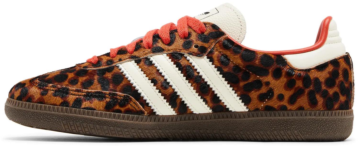 Adidas Samba OG Womens Preloved Red Leopard