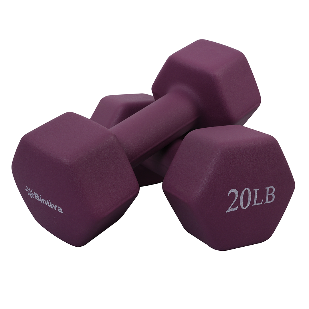 Neoprene Hexagon Shaped Dumbbells