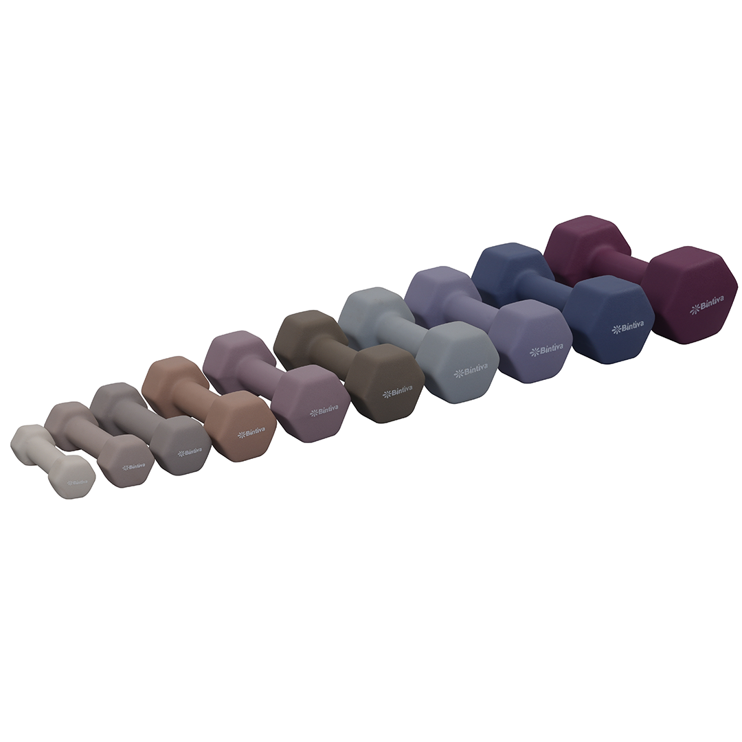 Neoprene Hexagon Shaped Dumbbells