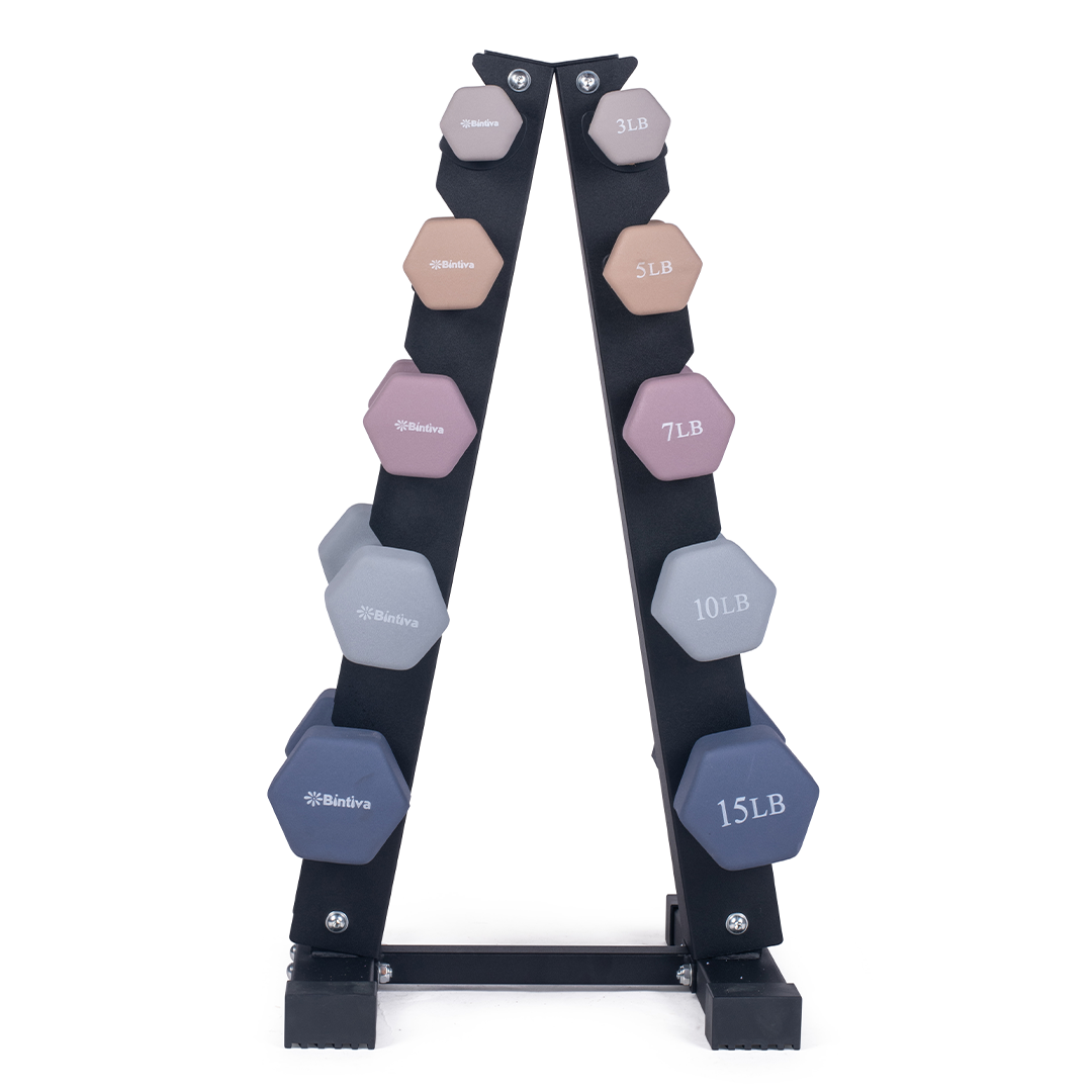 Neoprene Hexagon Shaped Dumbbells