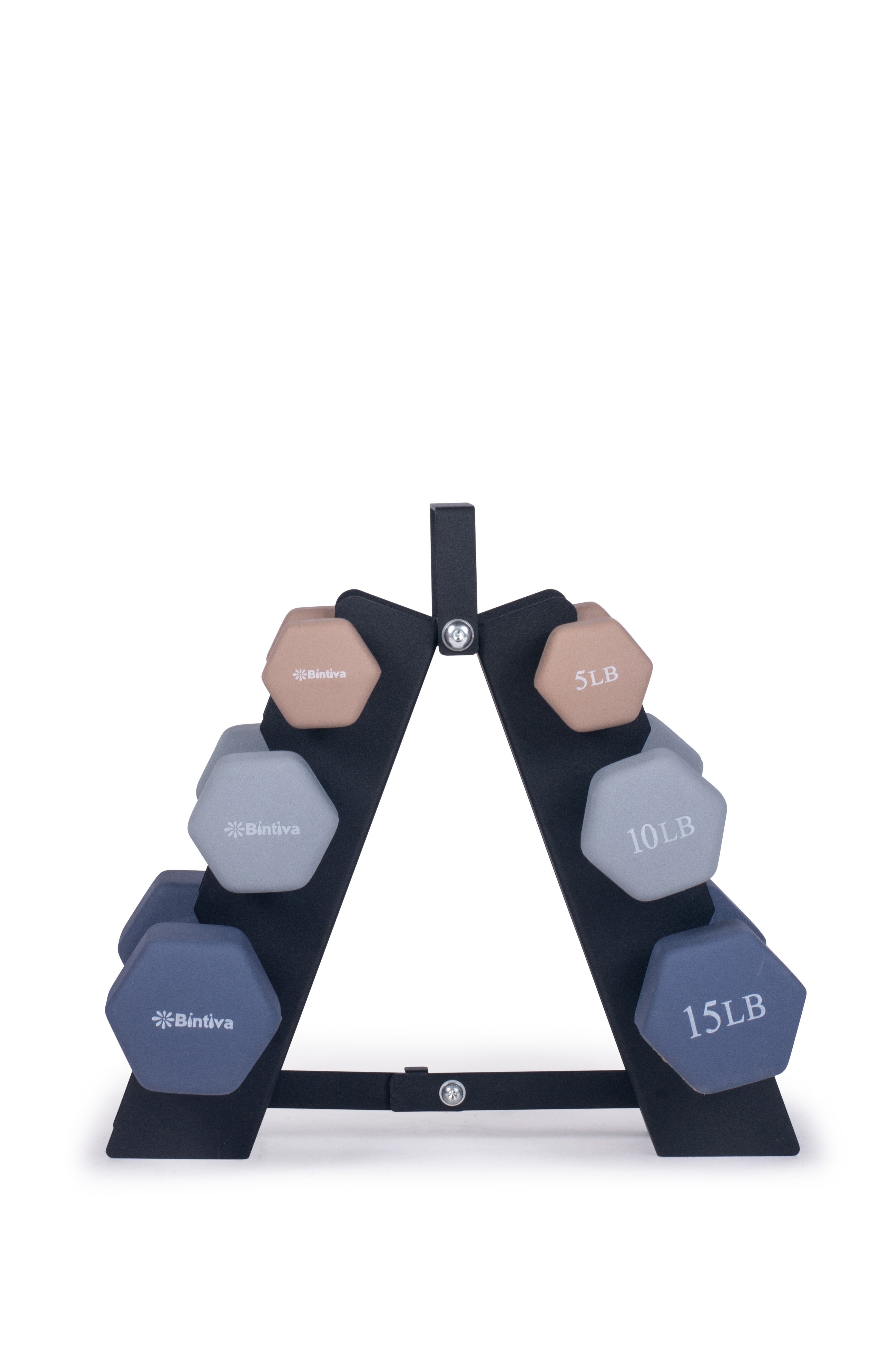 Neoprene Hexagon Shaped Dumbbells